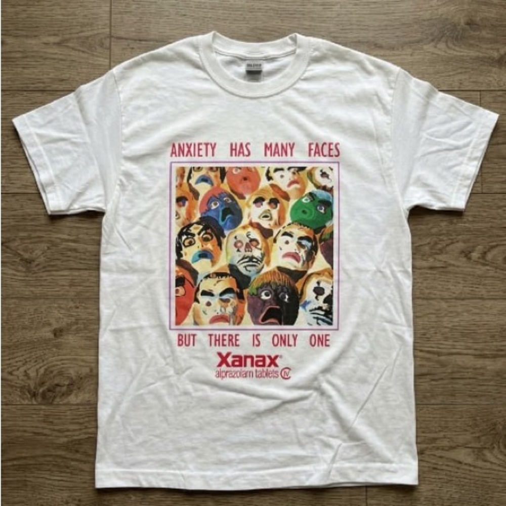 Xanax Anxiety Has Many Faces T-Shirt